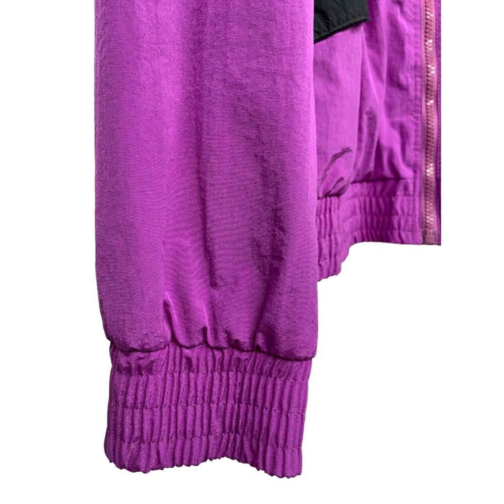 Helly Hansen Women's size M Purple Lifa Zip Up Jacket Nylon Snap Button - Picture 9 of 13